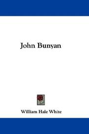 Cover of: John Bunyan