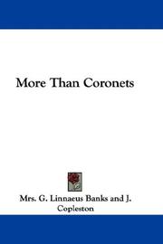 Cover of: More Than Coronets