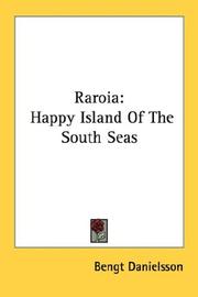 Cover of: Raroia: Happy Island Of The South Seas