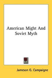 Cover of: American Might And Soviet Myth
