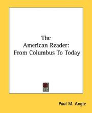 Cover of: The American Reader by Paul M. Angle