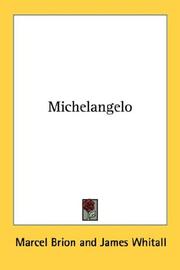 Cover of: Michelangelo