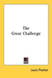 Cover of: The Great Challenge