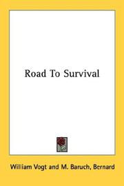 Cover of: Road To Survival by William Vogt, William Vogt