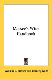 Cover of: Massee's Wine Handbook