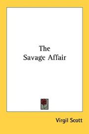 Cover of: The Savage Affair