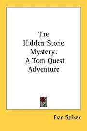 Cover of: The Hidden Stone Mystery: A Tom Quest Adventure