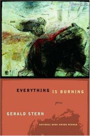 Cover of: Everything Is Burning: Poems