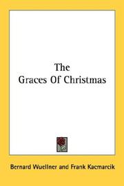 Cover of: The Graces Of Christmas