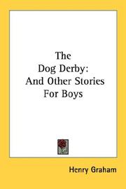 Cover of: The Dog Derby: And Other Stories For Boys