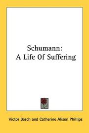 Cover of: Schumann by Victor Basch