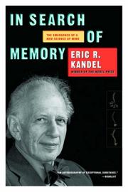 Cover of: In Search of Memory by Eric R. Kandel