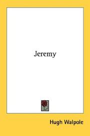 Cover of: Jeremy by Hugh Walpole