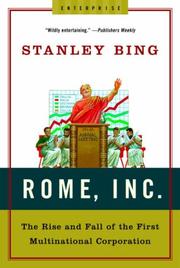 Cover of: Rome, Inc. by Stanley Bing, Stanley Bing