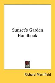 Cover of: Sunset's Garden Handbook