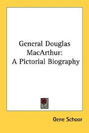 Cover of: General Douglas MacArthur: A Pictorial Biography
