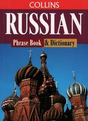 Cover of: Russian Phrase Book and Dictionary (Collins Phrase Book & Dictionaries)