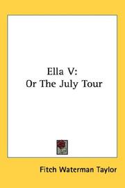 Cover of: Ella V by Taylor, Fitch Waterman