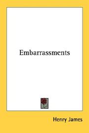 Cover of: Embarrassments by Henry James