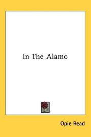 Cover of: In The Alamo by Opie Read