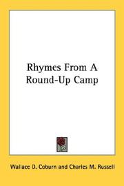 Cover of: Rhymes From A Round-Up Camp | Wallace D. Coburn