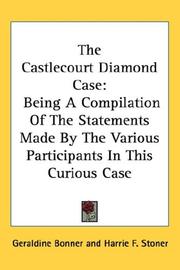 Cover of: The Castlecourt Diamond Case by Geraldine Bonner