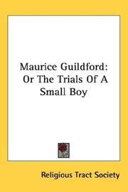 Cover of: Maurice Guildford | Religious Tract Society