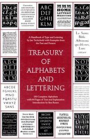 Cover of: Treasury of Alphabets and Lettering by Jan Tschichold, Jan Tschichold