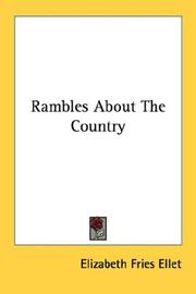 Cover of: Rambles About The Country