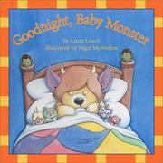 Cover of: Goodnight, baby monster