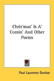 Cover of: Chris'mus' Is A' Comin' And Other Poems