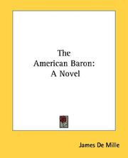Cover of: The American Baron | James De Mille