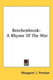 Cover of: Beechenbrook: A Rhyme Of The War