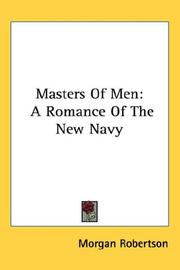 Cover of: Masters Of Men by Robertson, Morgan