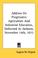 Cover of: Address On Progressive Agriculture And Industrial Education, Delivered At Jackson, November 14th, 1872