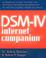 Cover of: The DSM-IV internet companion