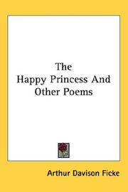 Cover of: The Happy Princess And Other Poems