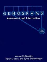 Cover of: Genograms by Monica McGoldrick, Randy Gerson, Sylvia Shellenberger