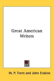 Cover of: Great American Writers