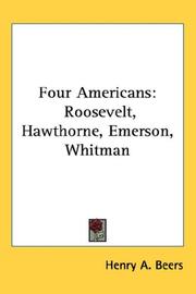 Cover of: Four Americans by Henry A. Beers