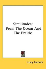 Cover of: Similitudes by Lucy Larcom, Lucy Larcom