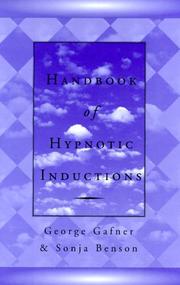 Cover of: Handbook of Hypnotic Inductions