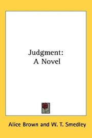 Cover of: Judgment: A Novel