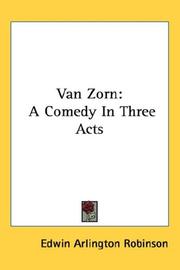 Cover of Van Zorn