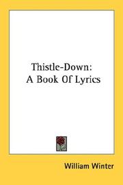 Cover of: Thistle-Down: A Book Of Lyrics