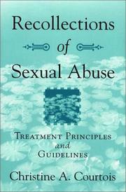 Cover of: Recollections of Sexual Abuse: Treatment Principles and Guidelines