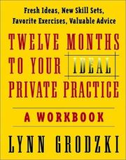 Cover of: Twelve Months to Your Ideal Private Practice by Lynn Grodzki