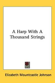 Cover of: A Harp With A Thousand Strings