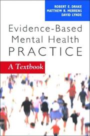 Cover of: Evidence-Based Mental Health Practice: A Textbook