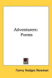 Cover of: Adventurers by Fanny Hodges Newman, Fanny Hodges Newman